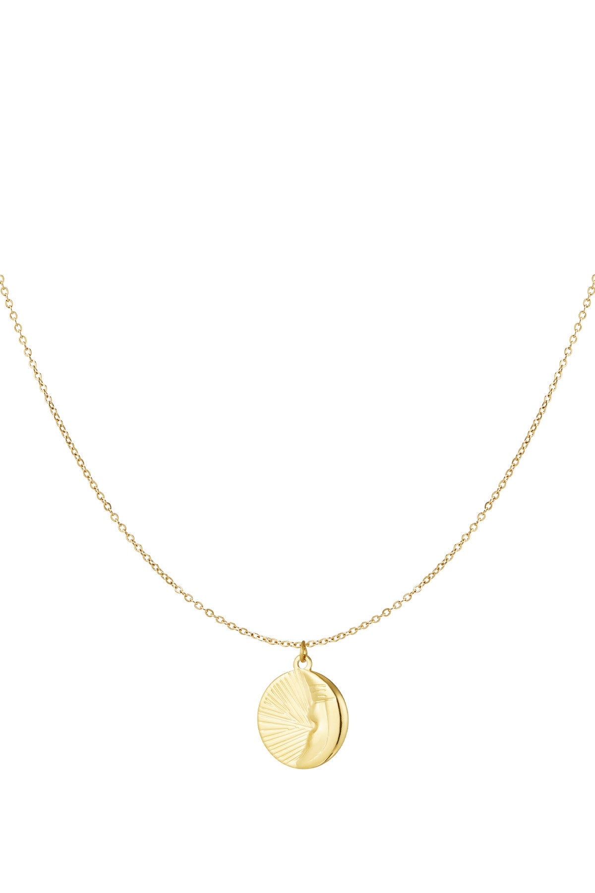 Златно колие Moonrise