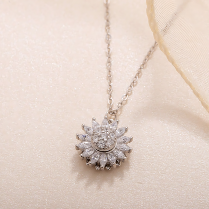 Колие Crystal Sunflower