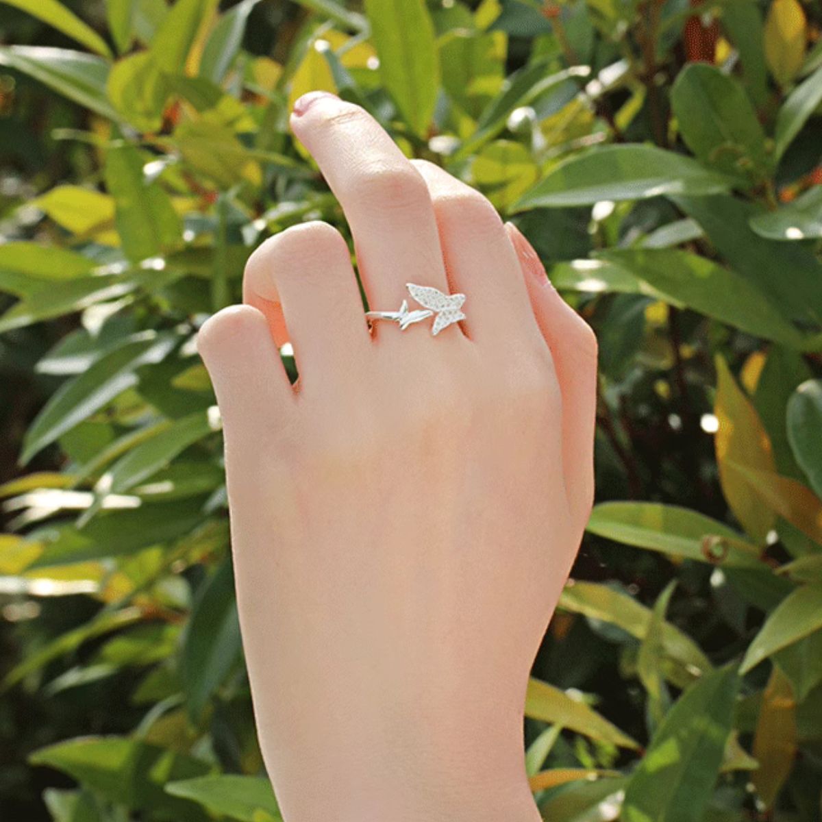 Butterflies - Ръчно изработен пръстен